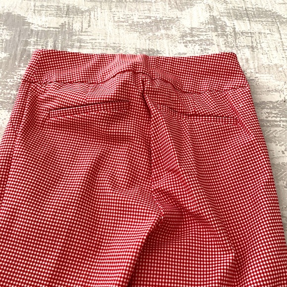 NWOT GINGHAM CUFFED PANTS - Picture 3 of 6
